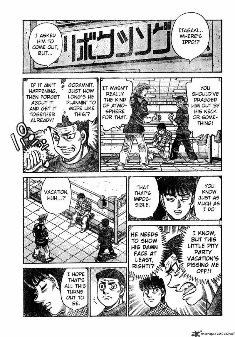 Hajime no Ippo: Fighting Spirit, Chapter 724 image 11